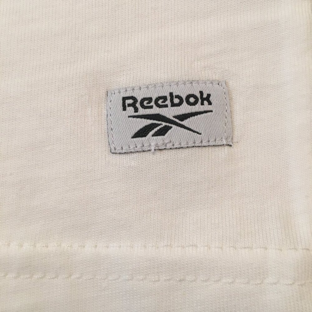 Reebok Dopamine Radiate Good Vibes White T-Shirt Unisex Men's Women's XL - Picture 7 of 14